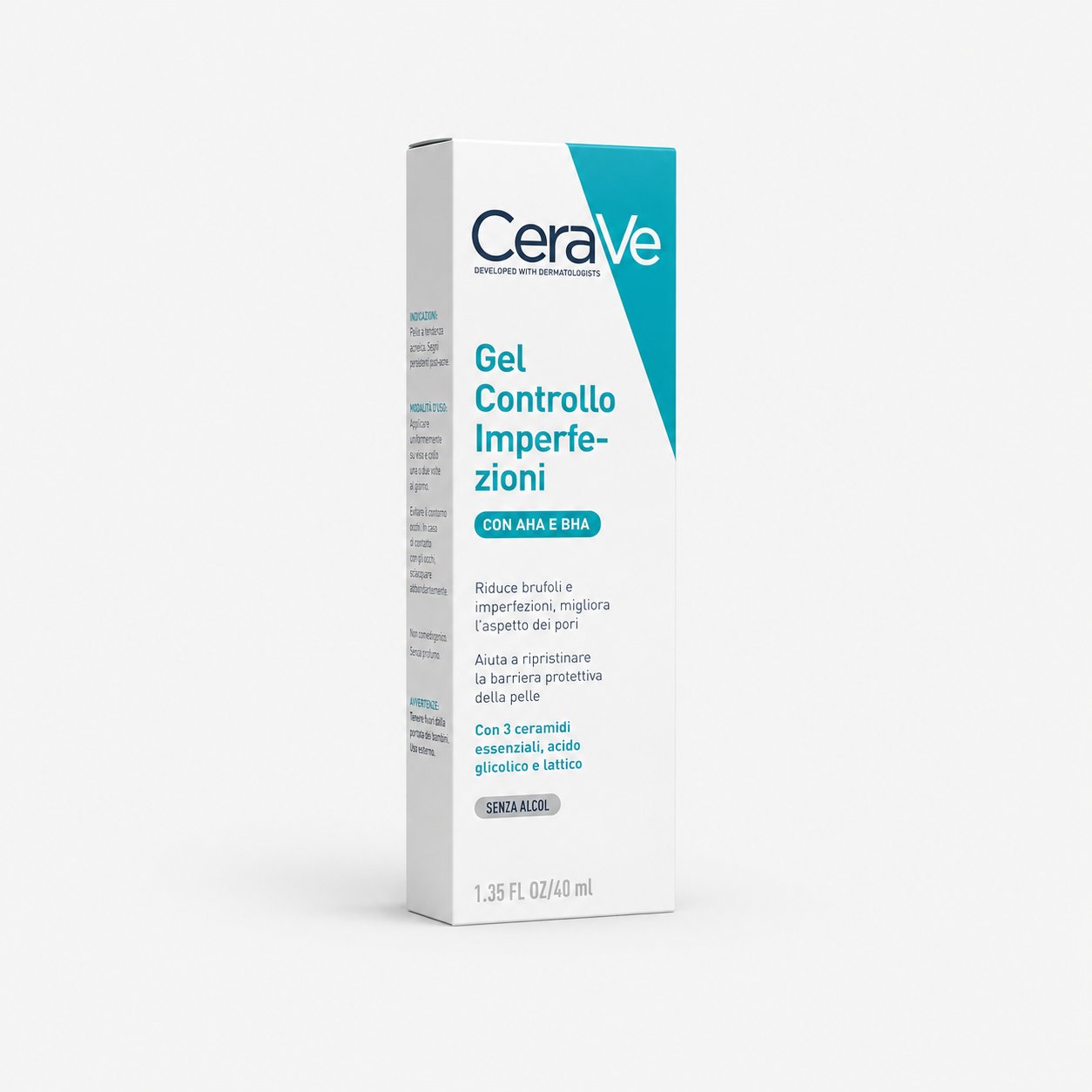 CeraVe Гель для контроля несовершенств с AHA и BHA, 40 мл