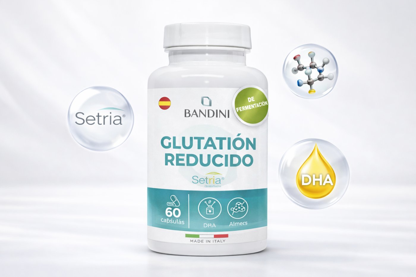 Glutation reducido Bandini 500 мг