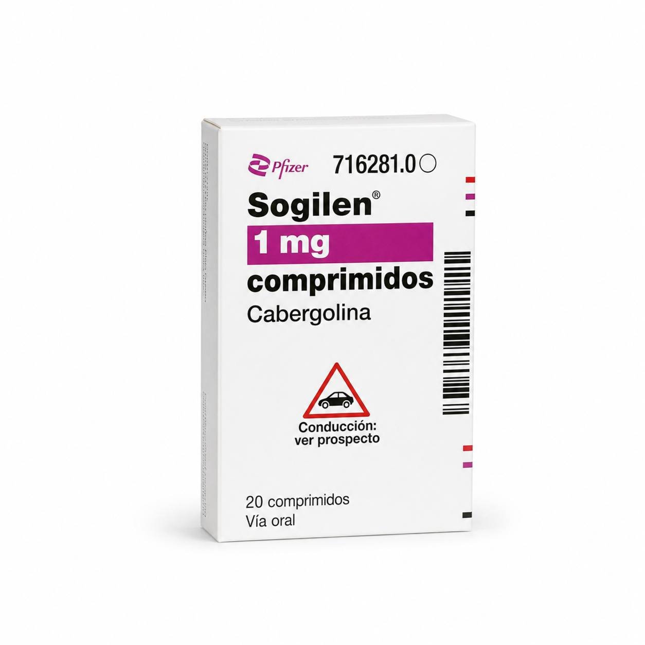 Каберголин 2 мг Sogilen: инструкция и показания