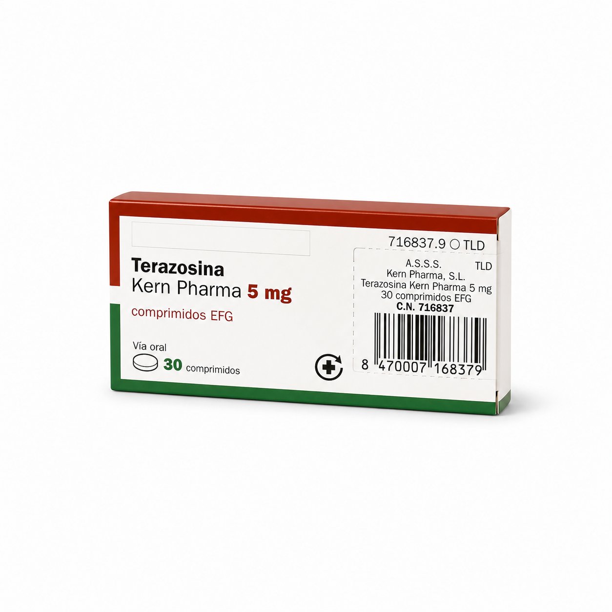 Terazosina Kern Pharma 5 mg: инструкция и разбор