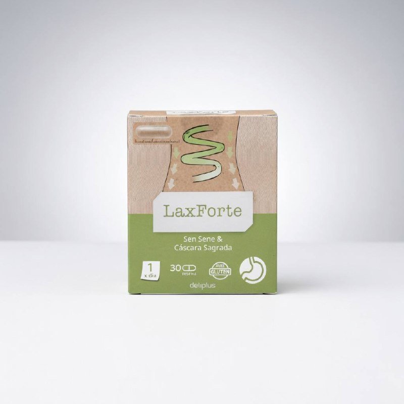 LaxForte таблетки Deliplus: растительное слабительное с сенной и каскарой