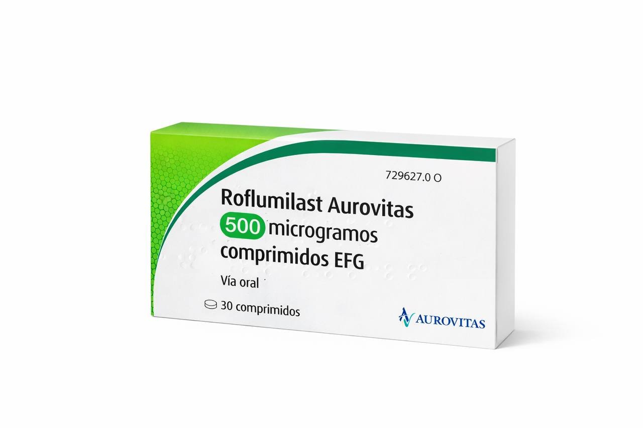 Рофлумиласт Aurovitas 500 мкг: инструкция при ХОБЛ
