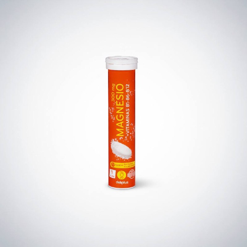Магний + Витамины B1, B6, B12 шипучие таблетки Deliplus
