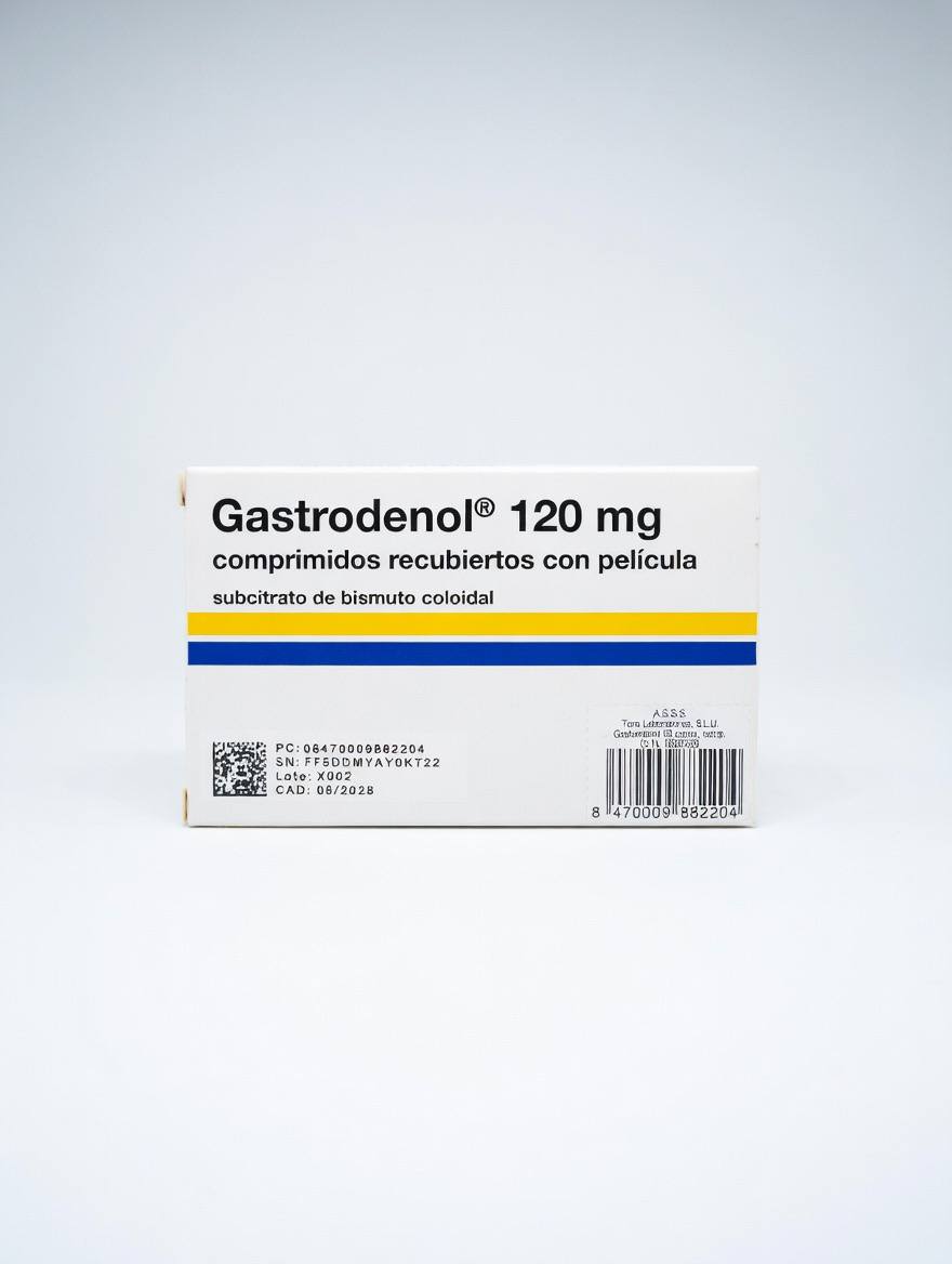 Gastrodénol 120 mg comprimidos / Гастроденол 120 мг таблетки