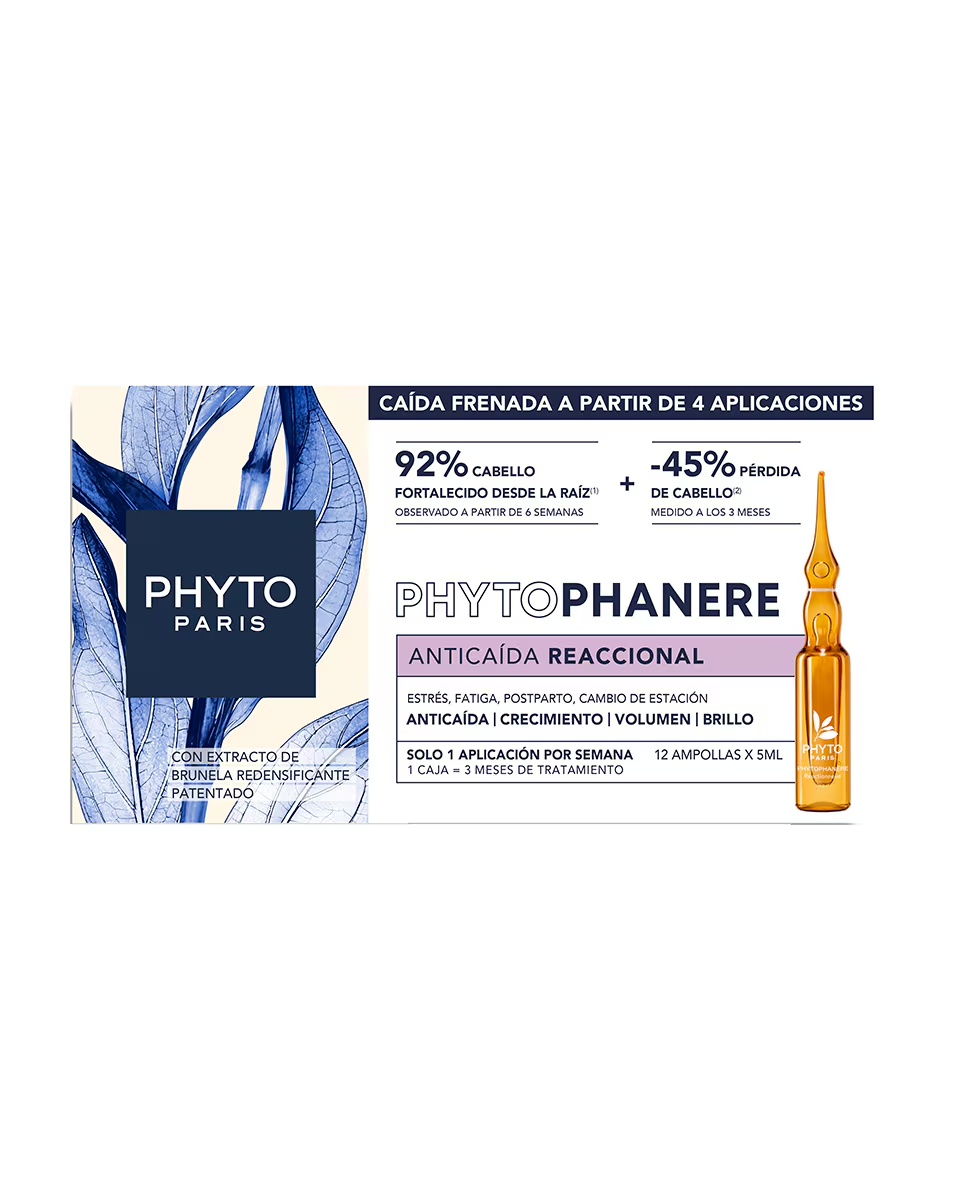 Phyto Phytophanere Anticaída Reaccional ампулы