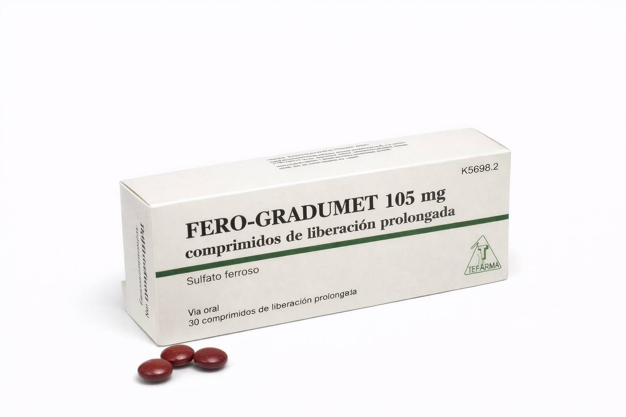 Fero-Gradumet 105 mg comprimidos de liberación prolongada / Феро-Градумет 105 мг