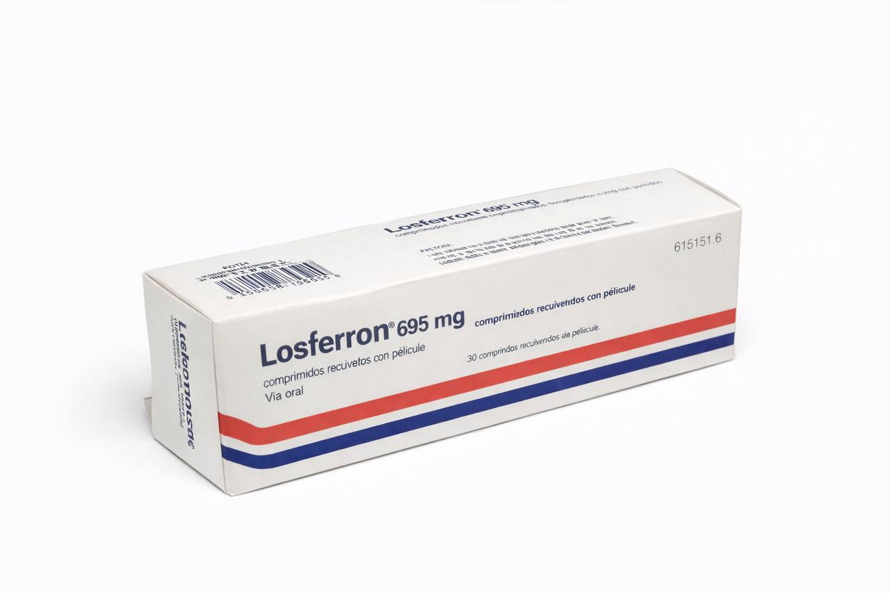 Losferron 695 mg comprimidos efervescentes / Лосферрон 695 мг шипучие таблетки