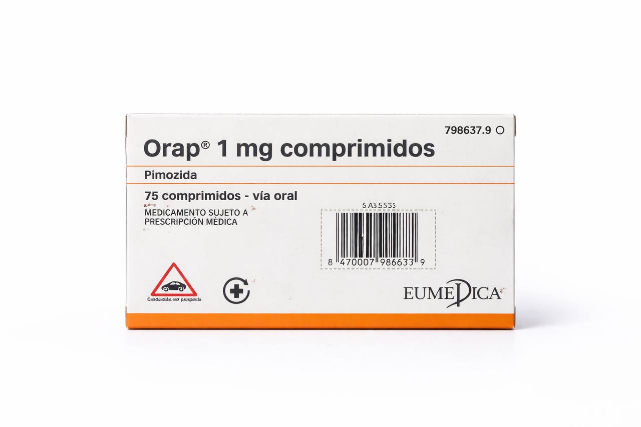 Пимозид 1 мг таблетки (Orap)