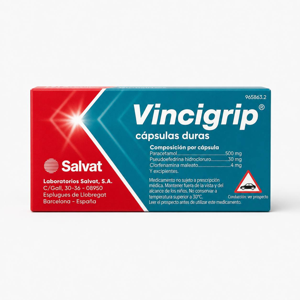 Vincigrip cápsulas duras / Винсигрип твёрдые капсулы