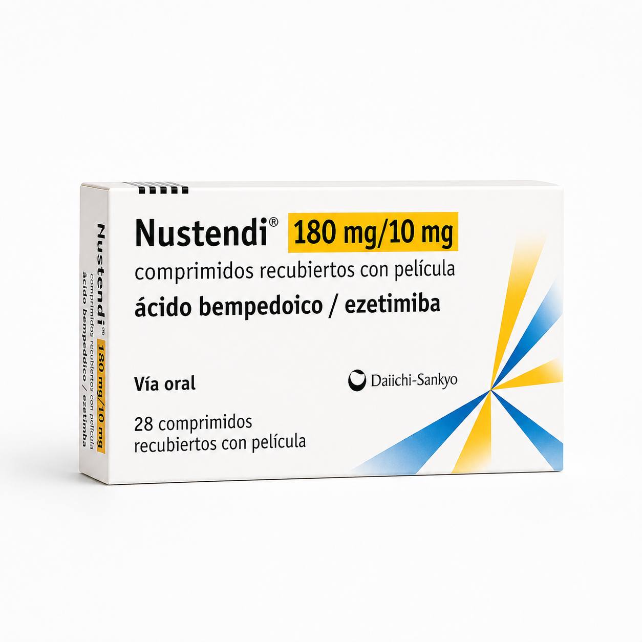 Nustendi 180 mg/10 mg comprimidos recubiertos con película / Нустенди 180 мг/10 мг таблетки покрытые оболочкой