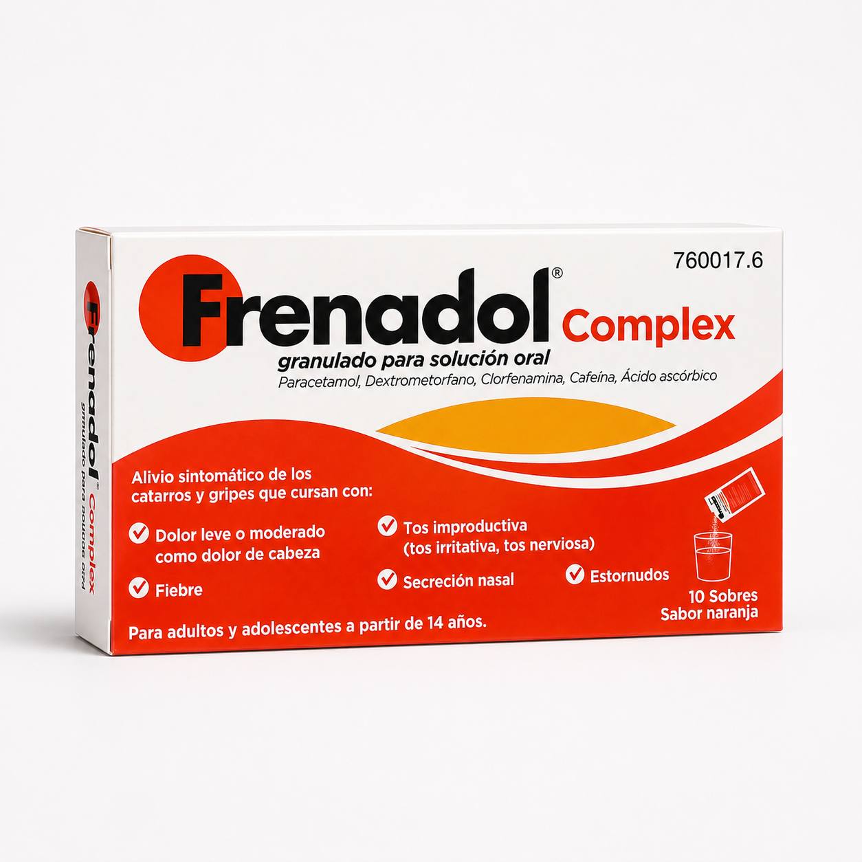 Frenadol Complex granulado para solución oral / Френадол Комплекс гранулы для раствора