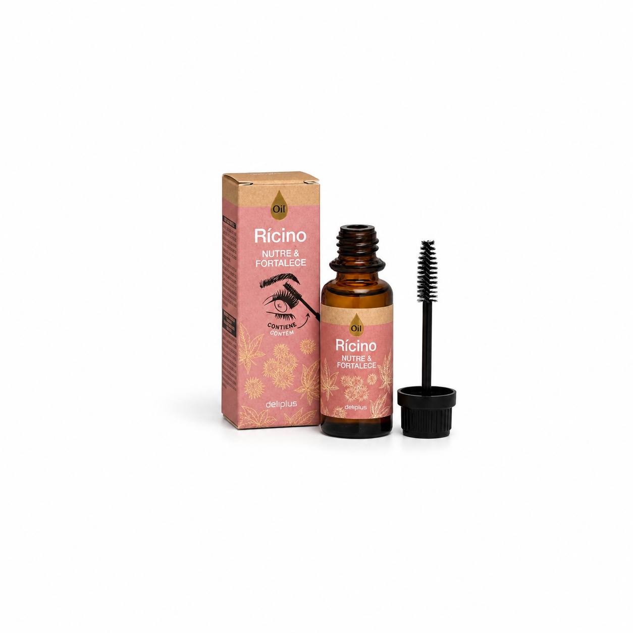 Касторовое масло Deliplus с аппликатором (30 мл). Castor Oil Deliplus with Applicator (30 ml)