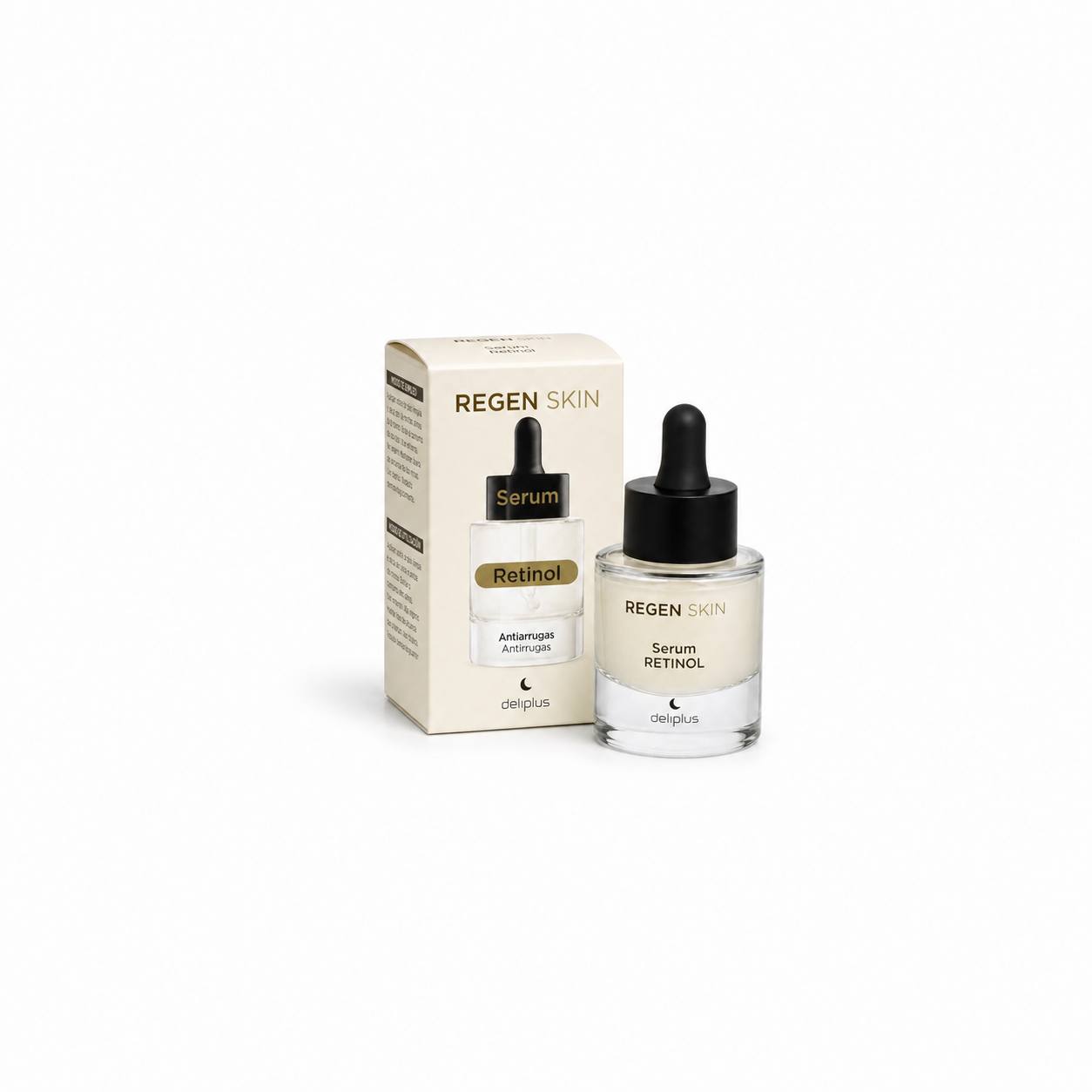 Сыворотка для лица с ретинолом Regen Skin Deliplus (30 мл). Facial Serum with Retinol Regen Skin Deliplus (30 ml)