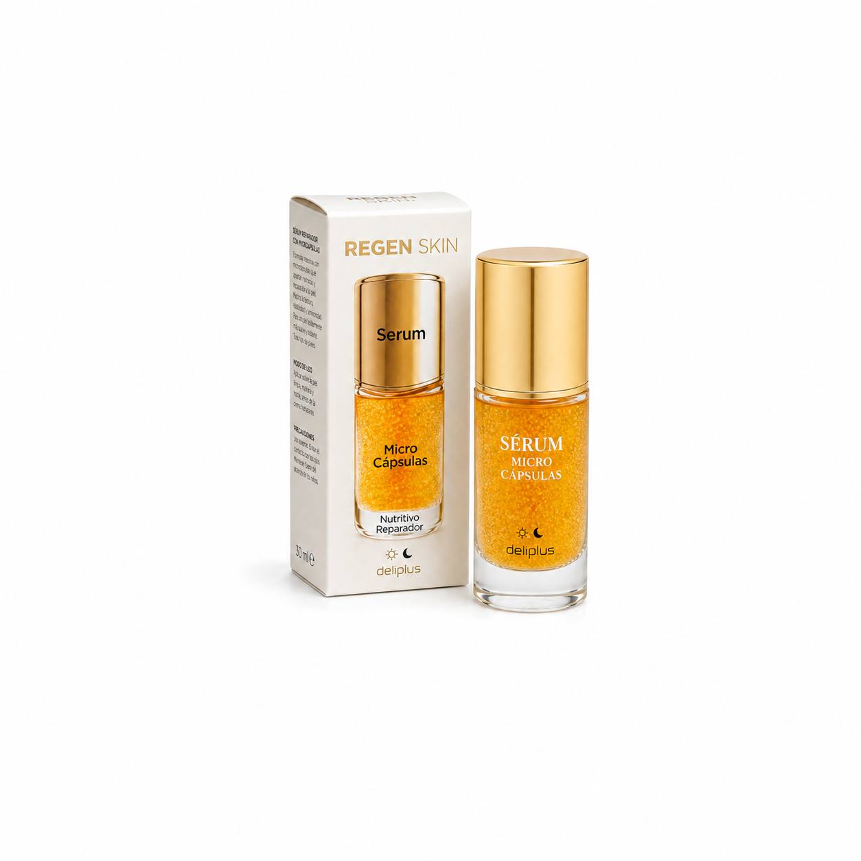 Восстанавливающая сыворотка для лица с микрокапсулами Deliplus (30 мл). Repairing Facial Serum with Micro Capsules Deliplus (30 ml)