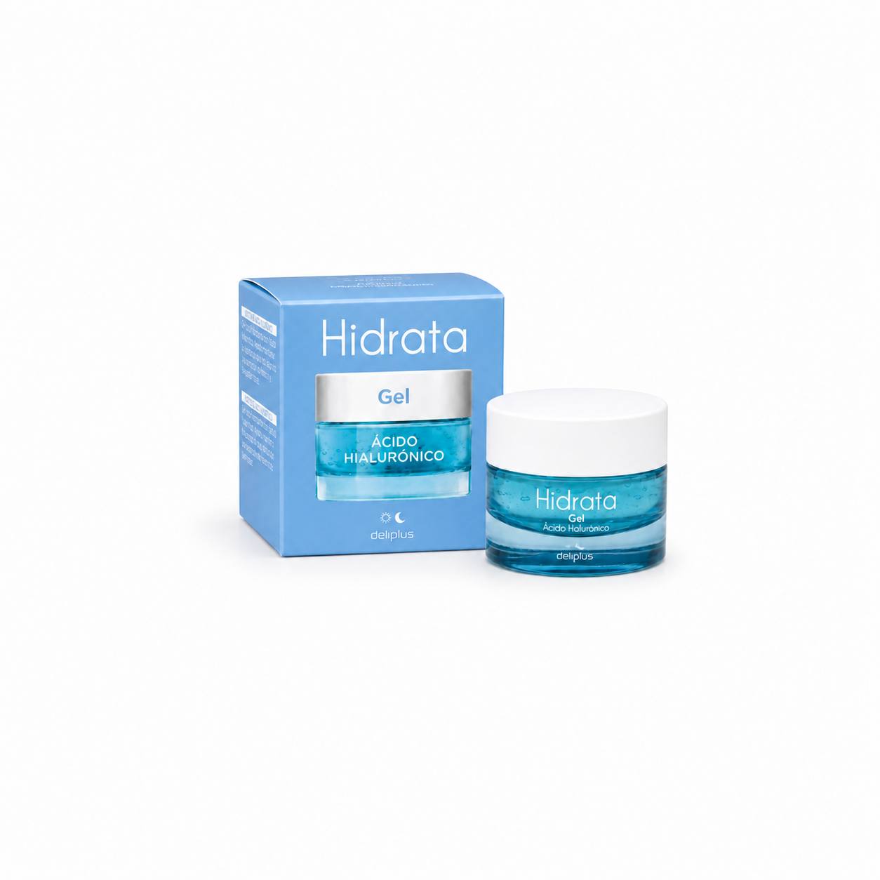 Гель для лица с гиалуроновой кислотой Deliplus Hidrata (50 мл). Facial Gel with Hyaluronic Acid Deliplus Hidrata (50 ml)