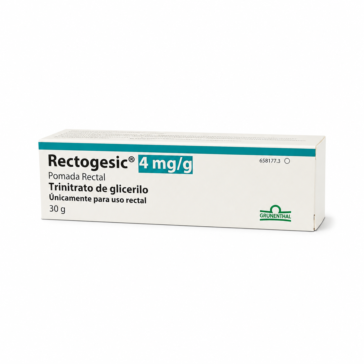 Ректоджесик • Rectogesic 4 mg/g Ректальная помада • Rectal ointment • Grünenthal • 30 g