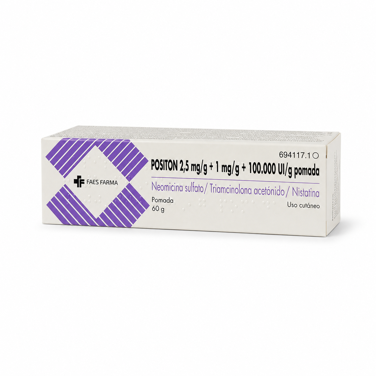 Positon 2,5 mg/g + 1 mg/g + 100.000 UI/g • Позитон / Positon