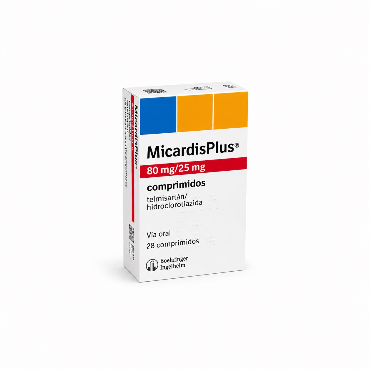 Микардис Плюс 80 мг/25 мг таблетки 28 шт (MicardisPlus 80 mg/25 mg)