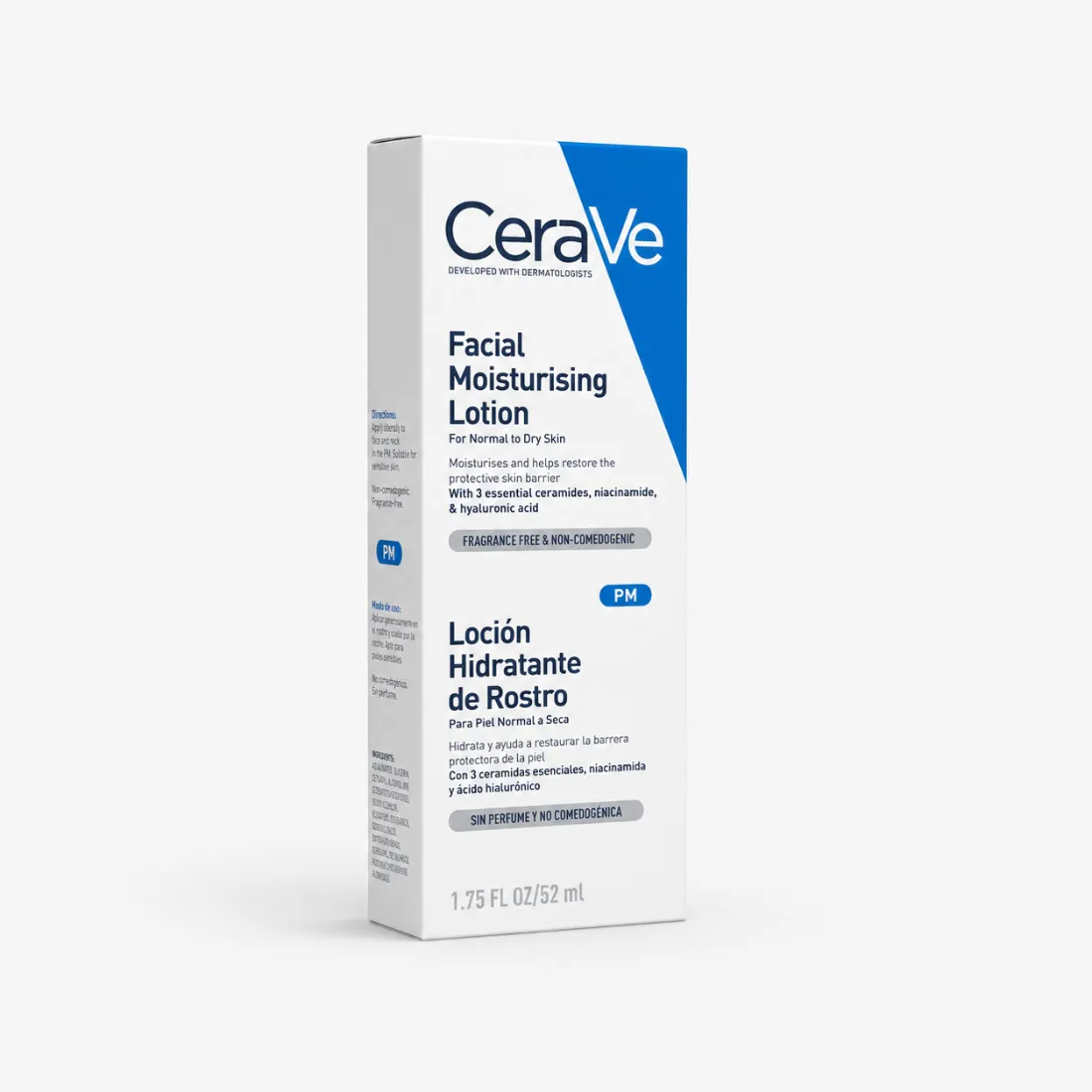 CeraVe Увлажняющий Лосьон для Лица PM, 52 мл