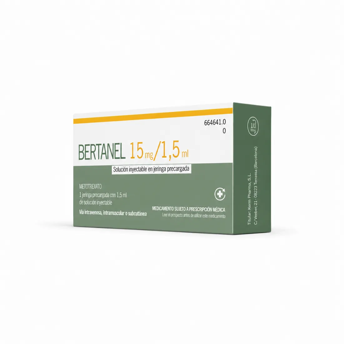 Bertanel 15 mg/1,5 ml • Бертанел / Bertanel/Метотрексат