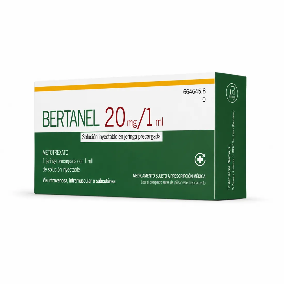 Bertanel 20 mg/1 ml • Бертанел / Bertanel/Метотрексат