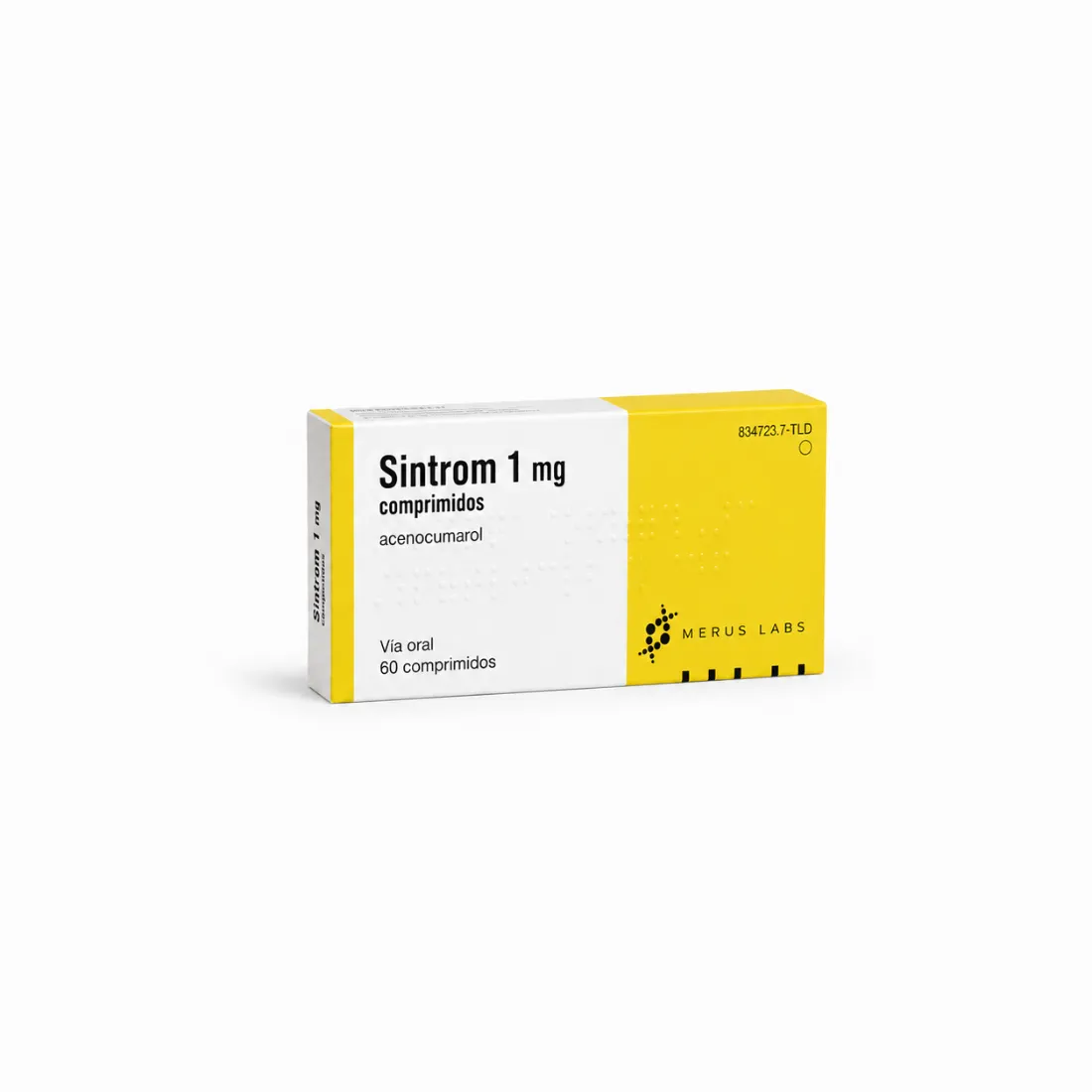 Sintrom 1 mg comprimidos / Синтром 1 мг таблетки