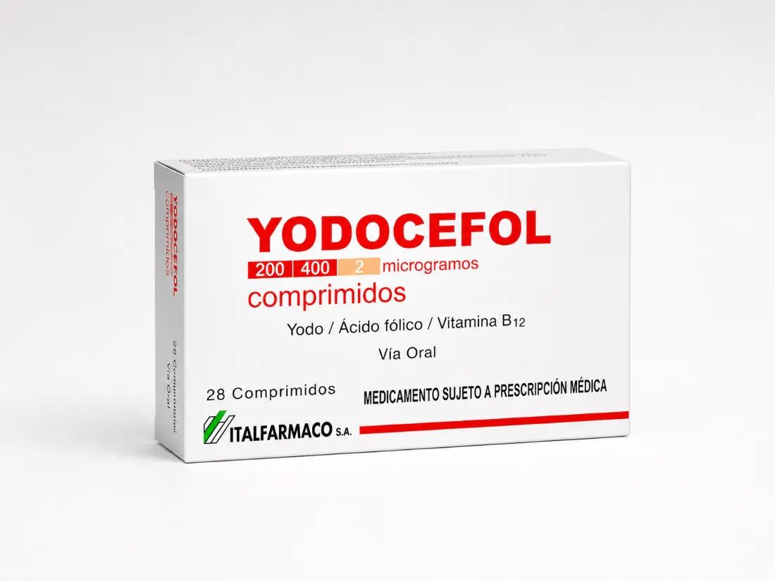 Yodocefol 200/400/2 microgramos comprimidos / Йодоцефол 200/400/2 мкг