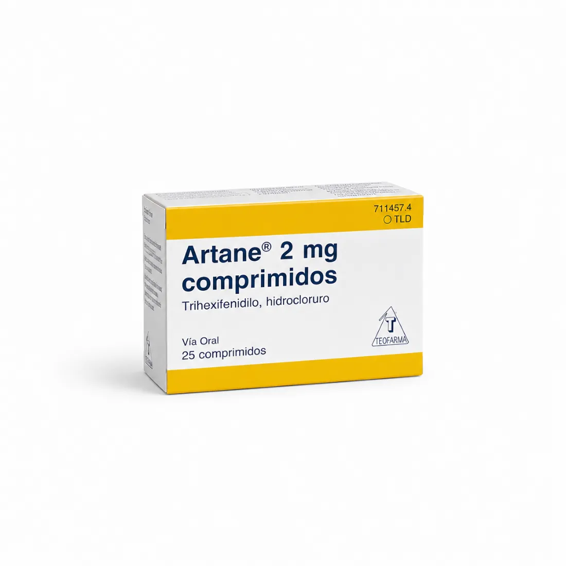 Артан 2 мг, таблетки, №25
