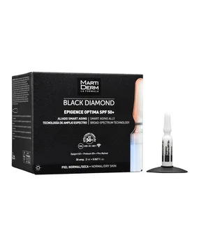 Epigence Optima SPF 50+ ампулы MartiDerm (Black Diamond)