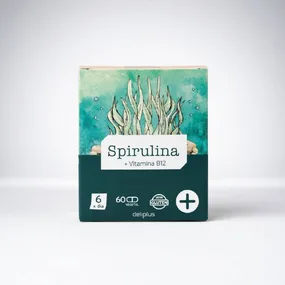 Spirulina + Витамин B12 Deliplus