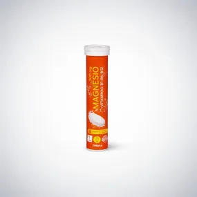 Магний + Витамины B1, B6, B12 шипучие таблетки Deliplus