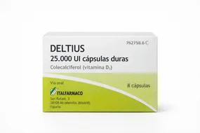 Deltius 25,000 IU cápsulas (Делтиус)