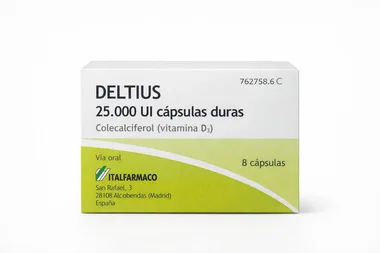 Deltius 25,000 IU cápsulas (Делтиус)
