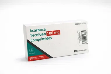 Acarbosa TecniGen 100 mg comprimidos / Акарбоза TecniGen 100 мг таблетки