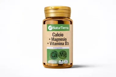 Кальций + Магний + Витамин D3 NaturTierra (45 таблеток)