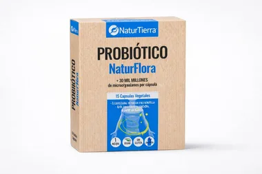 Пробиотик NaturFlora NaturTierra (15 капсул)