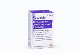 Серетид 25 мкг / 250 мкг на ингаляцию аэрозоль для ингаляций