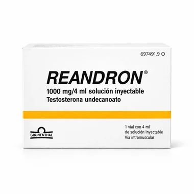 Тестостерон ундеканоат раствор для инъекций 1000 мг/4 мл (Reandron)