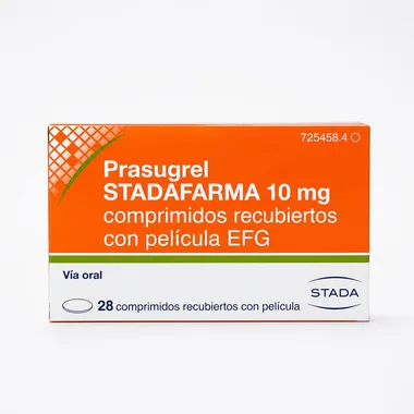 Prasugrel Stadafarma 10 mg comprimidos / Прасугрел Стадафарма 10 мг таблетки