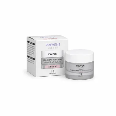 Крем для лица с ретиналем Prevent Age Skin Deliplus (50 мл). Facial Cream with Retinal Prevent Age Skin Deliplus (50 ml)