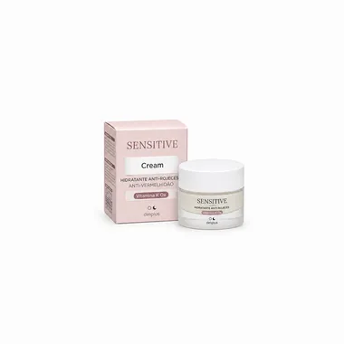 Crema facial hidratante anti-rojeces Deliplus Sensitive Vitamina K Ox / Увлажняющий крем для лица против покраснений Deliplus Sensitive с витамином K