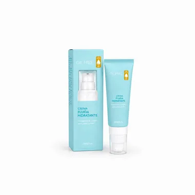 Флюид-крем для лица увлажняющий Oil Free Deliplus (50 мл). Hydrating Oil Free Facial Fluid Cream Deliplus (50 ml)