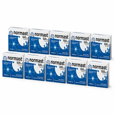 Нормаст 600 мг таблетки (БАД Epitech) / Normast 600 mg tablets (Epitech dietary supplement)