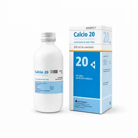 Кальций 20 эмульсия для приёма внутрь 300 мл / Calcium 20 Oral Emulsion 300 ml
