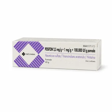 Positon 2,5 mg/g + 1 mg/g + 100.000 UI/g • Позитон / Positon