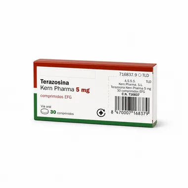 Terazosina Kern Pharma 5 mg • Теразозин / Terazosin
