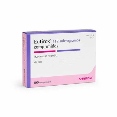 Эутирокс 112 мкг таблетки 100 шт (Eutirox 112 microgramos)