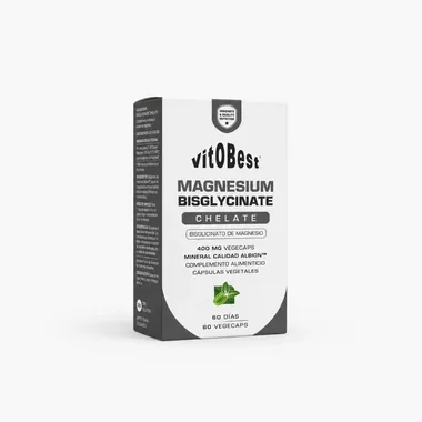 Магний бисглицинат VitOBest Chelate 400 мг, 60 капсул