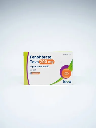 Фенофибрат Тева 200 мг 30 капсул